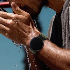 Curea Braided Samsung Galaxy Watch 7/Active 2/Active/FE/6/5 Pro/5/4/3 - 20mm Braided Casey Studios Verde