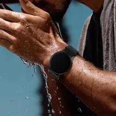 Curea Braided Samsung Galaxy Watch 7/Active 2/Active/FE/6/5 Pro/5/4/3 - 20mm Braided Casey Studios Negru