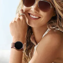 Curea Braided Samsung Galaxy Watch S3 Frontier/S3 Classic/3/Gear S3 - 22mm Braided Casey Studios Pink Sand
