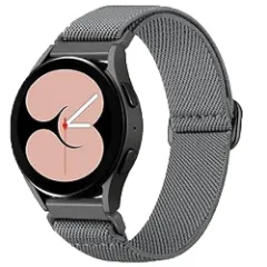 Curea Braided Samsung Galaxy Watch S3 Frontier/S3 Classic/3/Gear S3 - 22mm Braided Casey Studios Gri 
