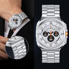 Curea Metalică Samsung Galaxy Watch Ultra Metalică Casey Studios Silver