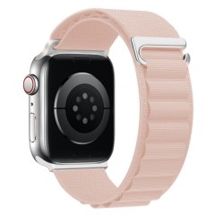 Curea Nailon Alpine Loop compatibila cu Apple Watch Ultra 2/Ultra/SE/9/8/7/6/5/4/3/2/1 - 42/44/45/49MM CASEY STUDIOS, Ajustabila, Respirabila