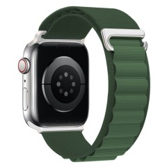 Curea Nailon Alpine Loop compatibila cu Apple Watch Ultra 2/Ultra/SE/9/8/7/6/5/4/3/2/1 - 42/44/45/49MM CASEY STUDIOS, Ajustabila, Respirabila