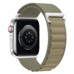 Curea Nailon Alpine Loop compatibila cu Apple Watch Ultra 2/Ultra/SE/9/8/7/6/5/4/3/2/1 - 38/40/41MM CASEY STUDIOS, Ajustabila, Respirabila