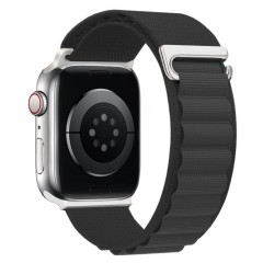 Curea Nailon Alpine Loop compatibila cu Apple Watch Ultra 2/Ultra/SE/9/8/7/6/5/4/3/2/1 - 38/40/41MM CASEY STUDIOS, Ajustabila, Respirabila