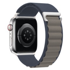 Curea Nailon Alpine Loop compatibila cu Apple Watch Ultra 2/Ultra/SE/9/8/7/6/5/4/3/2/1 - 38/40/41MM CASEY STUDIOS, Ajustabila, Respirabila