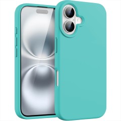 Husa iPhone 16 Casey Studios Premium Soft Silicone, de Protectie, Slim, pentru Incarcare Wireless, Margini Ridicate pentru Protectia Ecranului si a Camerelor
