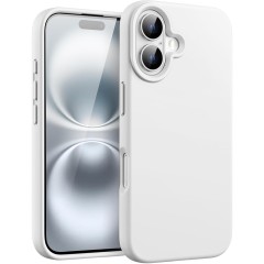 Husa iPhone 16 Casey Studios Premium Soft Silicone, de Protectie, Slim, pentru Incarcare Wireless, Margini Ridicate pentru Protectia Ecranului si a Camerelor