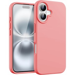 Husa iPhone 16 Casey Studios Premium Soft Silicone, de Protectie, Slim, pentru Incarcare Wireless, Margini Ridicate pentru Protectia Ecranului si a Camerelor