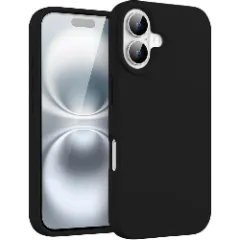 Husa iPhone 16 Plus Casey Studios Premium Soft Silicone, de Protectie, Slim, pentru Incarcare Wireless, Margini Ridicate pentru Protectia Ecranului si a Camerelor