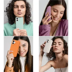 Husa iPhone 16 Plus Casey Studios Premium Soft Silicone, de Protectie, Slim, pentru Incarcare Wireless, Margini Ridicate pentru Protectia Ecranului si a Camerelor Galben