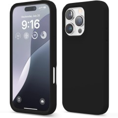 Husa iPhone 16 Pro Casey Studios Premium Soft Silicone, de Protectie, Slim, pentru Incarcare Wireless, Margini Ridicate pentru Protectia Ecranului si a Camerelor