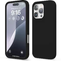 Husa iPhone 16 Pro Casey Studios Premium Soft Silicone, de Protectie, Slim, pentru Incarcare Wireless, Margini Ridicate pentru Protectia Ecranului si a Camerelor