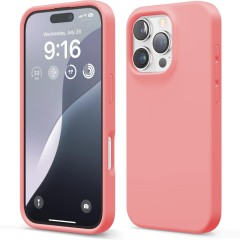Husa iPhone 16 Pro Casey Studios Premium Soft Silicone, de Protectie, Slim, pentru Incarcare Wireless, Margini Ridicate pentru Protectia Ecranului si a Camerelor