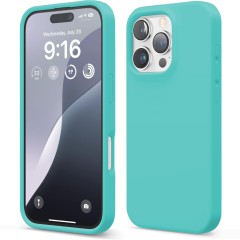 Husa iPhone 16 Pro Casey Studios Premium Soft Silicone, de Protectie, Slim, pentru Incarcare Wireless, Margini Ridicate pentru Protectia Ecranului si a Camerelor