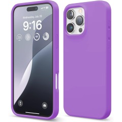 Husa iPhone 16 Pro Max Casey Studios Premium Soft Silicone, de Protectie, Slim, pentru Incarcare Wireless, Margini Ridicate pentru Protectia Ecranului si a Camerelor