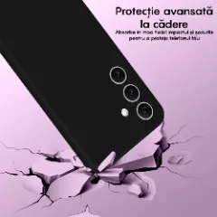 Husa Samsung Galaxy S24 Casey Studios Premium Soft Silicone Negru