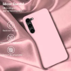 Husa Samsung Galaxy S24 Plus Casey Studios Premium Soft Silicone Roz