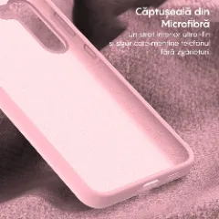 Husa Samsung Galaxy S24 Plus Casey Studios Premium Soft Silicone Roz