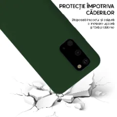 Husa Samsung Galaxy S20 Casey Studios Premium Soft Silicone Webster Green