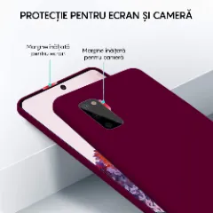 Husa Samsung Galaxy S20 Casey Studios Premium Soft Silicone Burgundy