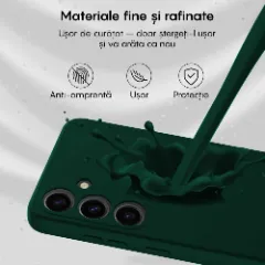 Husa Samsung Galaxy A55 5G Casey Studios Premium Soft Silicone Webster Green