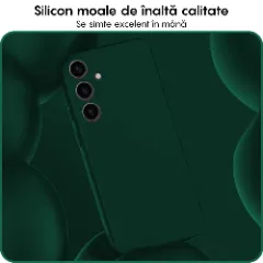 Husa Samsung Galaxy A55 5G Casey Studios Premium Soft Silicone Webster Green