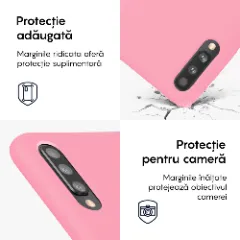 Husa Samsung Galaxy A50 Casey Studios Premium Soft Silicone Roz