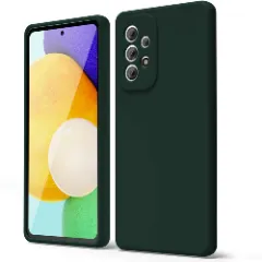 Husa Samsung Galaxy A52 4G/A52 5G/A52S 5G Casey Studios Premium Soft Silicone Webster Green 
