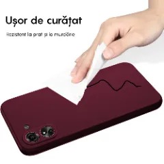 Xiaomi Redmi 13C Casey Studios Premium Soft Silicone Burgundy