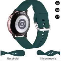 Curea Silicon Samsung Galaxy Watch Ultra Silicone Casey Studios Verde