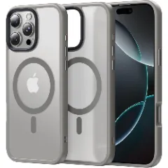 Husa MagSafe pentru iPhone 16 PRO, CASEY STUDIOS, de Protectie, Slim, pentru Incarcare Wireless, Margini Ridicate pentru Protectia Ecranului si a Camerelor