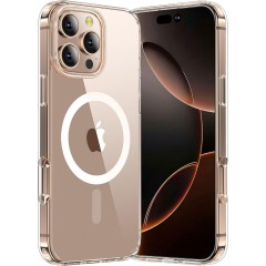 Husa MagSafe pentru iPhone 16 Pro Max, CASEY STUDIOS, de Protectie, Slim, pentru Incarcare Wireless, Margini Ridicate pentru Protectia Ecranului si a Camerelor