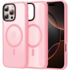 Husa MagSafe pentru iPhone 16 Pro Max, CASEY STUDIOS, de Protectie, Slim, pentru Incarcare Wireless, Margini Ridicate pentru Protectia Ecranului si a Camerelor