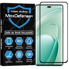 Folie Sticla CASEY STUDIOS pentru Motorola Moto G Power (2025), Full Glue, Sticla Securizata, Duritate Militara, Ultra HD, Protectie Profesionala Ecran 3D, Anti Zgarieturi, Anti Socuri