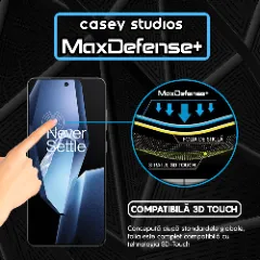 Folie Sticla CASEY STUDIOS pentru OnePlus Ace 5, Full Glue, Sticla Securizata, Duritate Militara, Ultra HD, Protectie Profesionala Ecran 3D, Anti Zgarieturi, Anti Socuri Transparent