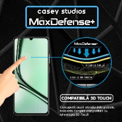 Folie Sticla CASEY STUDIOS pentru Realme Note 60x, Full Glue, Sticla Securizata, Duritate Militara, Ultra HD, Protectie Profesionala Ecran 3D, Anti Zgarieturi, Anti Socuri Transparent