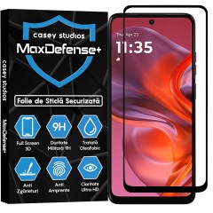 Folie Sticla CASEY STUDIOS pentru Realme Neo7, Full Glue, Sticla Securizata, Duritate Militara, Ultra HD, Protectie Profesionala Ecran 3D, Anti Zgarieturi, Anti Socuri