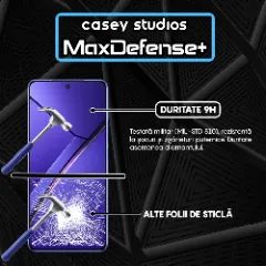 Folie Sticla CASEY STUDIOS pentru Realme Neo7, Full Glue, Sticla Securizata, Duritate Militara, Ultra HD, Protectie Profesionala Ecran 3D, Anti Zgarieturi, Anti Socuri Transparent