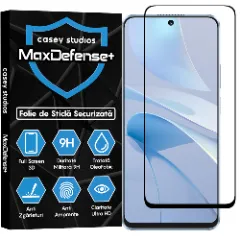 Folie Sticla CASEY STUDIOS pentru Huawei nova 13i, Full Glue, Sticla Securizata, Duritate Militara, Ultra HD, Protectie Profesionala Ecran 3D, Anti Zgarieturi, Anti Socuri Transparent