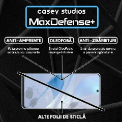 Folie Sticla CASEY STUDIOS pentru Huawei nova 13i, Full Glue, Sticla Securizata, Duritate Militara, Ultra HD, Protectie Profesionala Ecran 3D, Anti Zgarieturi, Anti Socuri Transparent