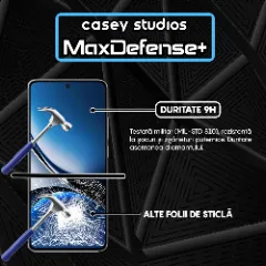 Folie Sticla CASEY STUDIOS pentru Xiaomi Redmi Turbo 4, Full Glue, Sticla Securizata, Duritate Militara, Ultra HD, Protectie Profesionala Ecran 3D, Anti Zgarieturi, Anti Socuri Transparent