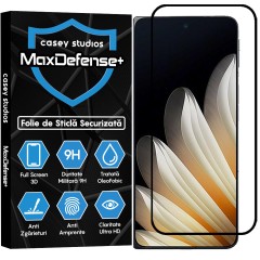 Folie Sticla CASEY STUDIOS pentru Oppo Find N5, Full Glue, Sticla Securizata, Duritate Militara, Ultra HD, Protectie Profesionala Ecran 3D, Anti Zgarieturi, Anti Socuri, Margini negre