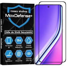 Folie Sticla CASEY STUDIOS pentru Realme P3 Pro, Full Glue, Sticla Securizata, Duritate Militara, Ultra HD, Protectie Profesionala Ecran 3D, Anti Zgarieturi, Anti Socuri, Margini negre