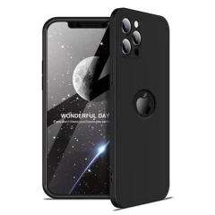 Husa iPhone 12/12 Pro GKK 360 Protection - Rosu/negru Negru 