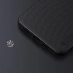 Husa iPhone 13 Pro Max Nillkin Super Frosted Shield Pro - Negru Negru