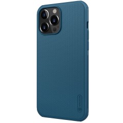 Husa iPhone 13 Pro Max Nillkin Super Frosted Shield Pro - Albastru
