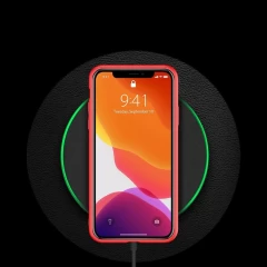 Husa iPhone 12 Pro Max Dux Ducis Yolo din TPU si PU leather - Rosu Rosu