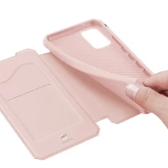 Husa Samsung Galaxy A72 4G Dux Ducis Skin X Bookcase - Roz Roz