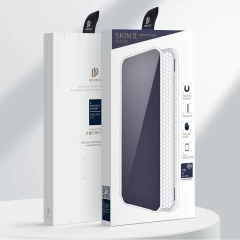 Husa Samsung Galaxy A72 4G Dux Ducis Skin X Bookcase - Roz Roz